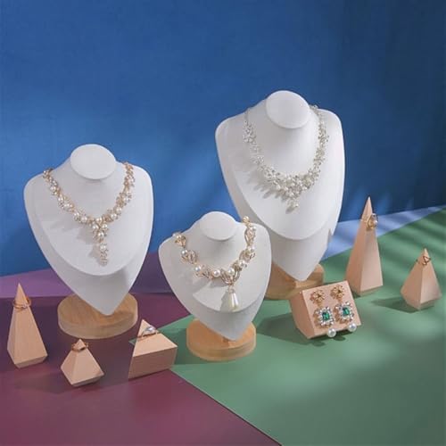 Support de collier en velours pour shooting photo de mode