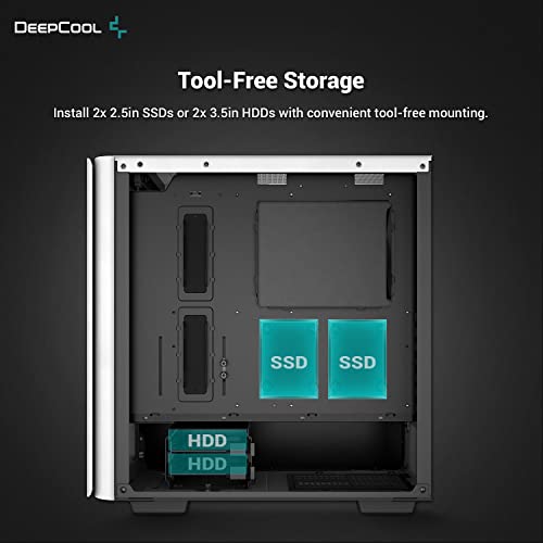 Build My PC, PC Builder, DeepCool CK500 WH