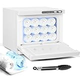 HomdMarket 8L Handtuchwärmer 3-in-1 Handtuchheizschrank, Handtuchwärmer Elektrisch UV Sterilisator, Towel Handtuch Wärmer für Gesichtsbehandlungen, Haarpflege, Massage, Salonausstattung und Zuhause