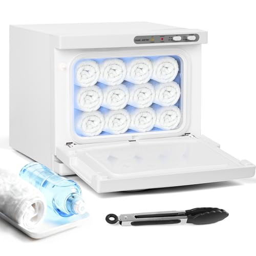 HomdMarket 8L Handtuchwärmer 3-in-1 Handtuchheizschrank, Handtuchwärmer Elektrisch UV Sterilisator, Towel Handtuch Wärmer für Gesichtsbehandlungen, Haarpflege, Massage, Salonausstattung und Zuhause