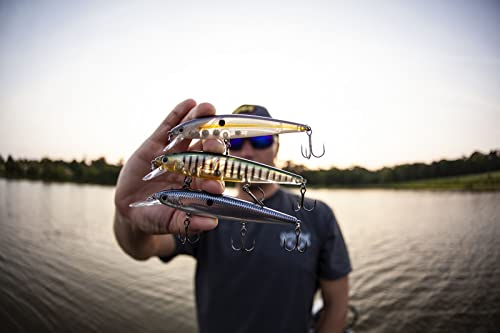 Kvd Jerkbait 3 Hook,Natural Bream, 0.05 #TOP2