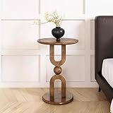 ✎[DESIGN VINTAGE FRANÇAIS]Inspiré du style vintage français classique, ce modèle combine un plateau arrondi avec de élégants arcs et des ornements sphériques en accent. Ses lignes fluides dégagent un esprit artistique, ajoutant un mélange unique de charme rétro et de sophistication moderne à votre salon ou à votre chambre.