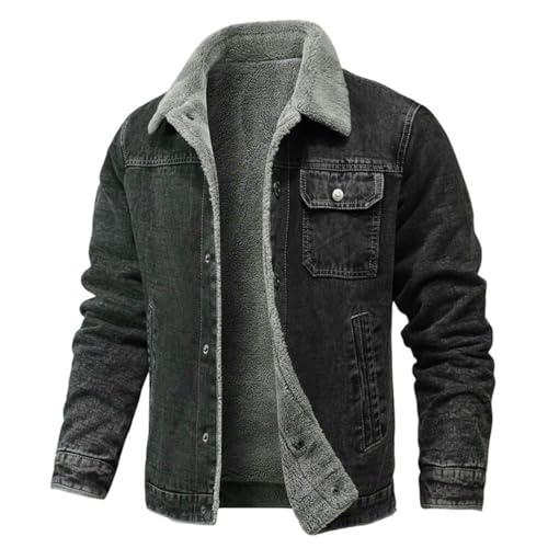 Veste de travail homme contre le froid mi-saison blouson doublé coton