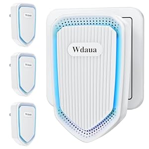 Air Purifier 4 Pack Plug In Negative Ion Air Purifiers Ionizer for Home, Bedroom, Office, Basement Kitchen Air Freshener Odor Reducer Pets Smoke Smell (4)