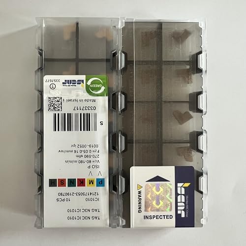 TAG N3C IC1010 Carbide CNC Blade 10 Pieces