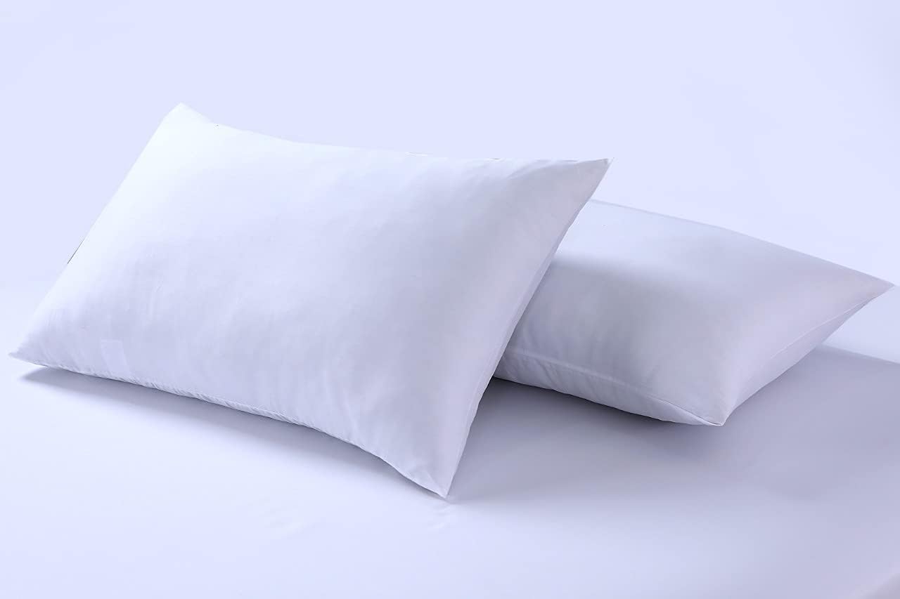 Sapphire Collection Egyptian Cotton 500 TC Hotel White Pair Of pillowcases 100% Egyptian Cotton (White, Pair of housewife Style) - Image 3