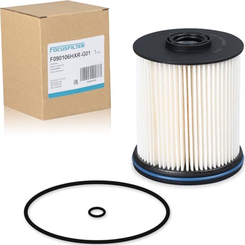 FOCUSFILTER TP1015 OEM Grade Fuel Filter, fits 3.0L & 6.6L Duramax Diesel Engines, Compatible with Chevy Silverado/GMC Sierra 2001-2024, Replaces 13539108, 22937279, 23304096, 23456595