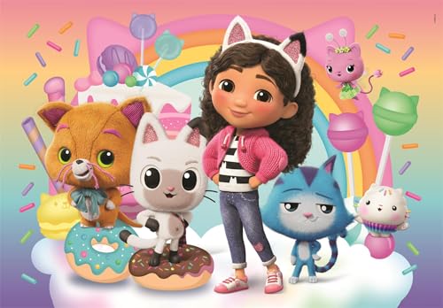 Puzzles 2x20 pièces : Gabby' Dollhouse Clementoni Puzzles - vue 3