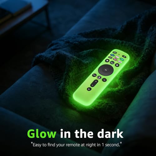 Image of [2Pack] Climberer Cover for VIZIO XRT260,Smart TV Remote Control Replacement Glow in Dark Protective Skin Case - Blue & Green (XRT260)