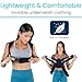 Vive Posture Corrector for Women & Men - Upper Back Brace for Kyphosis - Pain Relief for Neck & Shoulder - Adjustable Clavicle Support with Strap - Straightener for Rounded & Hunchback (Universal)
