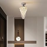 Photo Gallery docjx lampadario moderno a sospensione in cristallo k9 e ferro battuto, plafoniera led per corridoio ingresso guardaroba, lampada soffitto soggiorno cameretta, lampadari moderne(ceiling light) Photo Gallery docjx lampadario moderno a sospensione in cristallo k9 e ferro battuto, plafoniera led per corridoio ingresso guardaroba, lampada soffitto soggiorno cameretta, lampadari moderne(ceiling light)