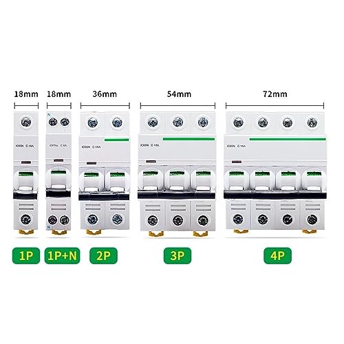 Disjoncteur MCB IC65N 4p 20A type C disjoncteur modulaire tétrapolaire basse tension
