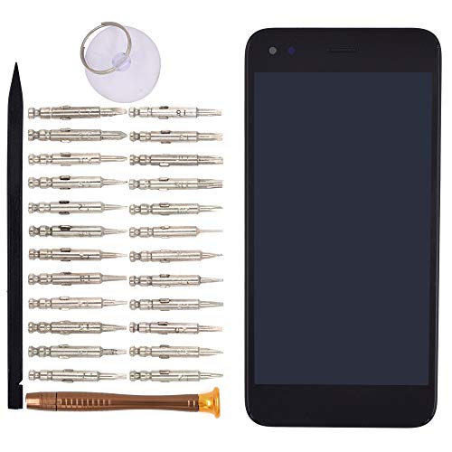 Image of LCD Screen Display Digitizer Touch Panel with Frame Screen Replacement for Huawei P9 lite Mini Huawei Y6 Pro 2017 SLA-L02 SLA-L22 SLA-L03(Black)