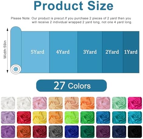 HHZZMIAO 59" Width Nylon Spandex Fabric, 80% Nylon & 20% Spandex, Swimwear, Activewear Fabric 4-Way Stretch, for Sports, Yoga, Dance(Lavender/Lilac, 1 Yard) - 1