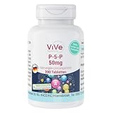 P-5-P 50mg - 200 comprimés - 34mg de vitamine B6 par comprimé - Pyridoxal-5-phosphate - Ha...