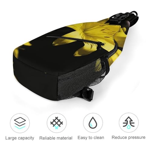 Sling Bag Crossbody Chest Bag Casual para Viaje miniatura 5