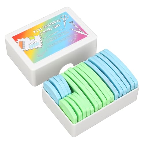 Peigne de blocage tricot anti-rouille pour éviter les vagues sur pulls
