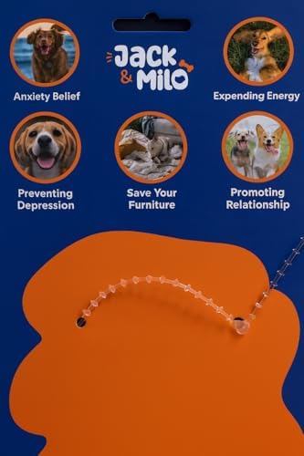 Jack & Milo Plush Dog Toy - Squeaky Chew Toy for Dogs