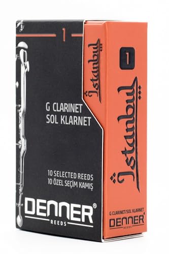Clarinet Reed 1.00 Number Istanbul Series Left Hand Clarinet Reed for Professional Musicians