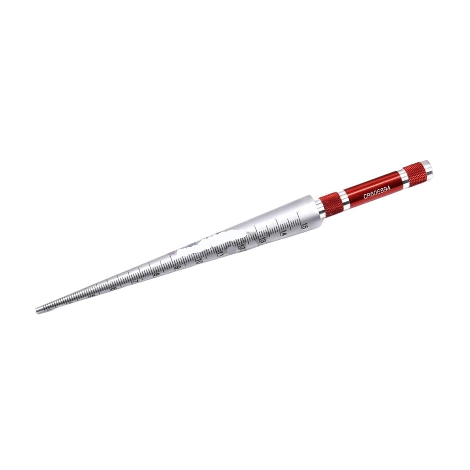 Calibre cónico Galga de espesores cónica 1-6,5 mm y 3-15 for medir el tamaño agujeros diámetro(1-6.5mm)