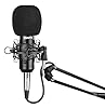 VONYX CMS400 Condenser Podcast Microphone Kit with Stand, Pop Filter, Shock Mount & Adjustable Studio Boom Arm, ideal for Recording, Streaming & Voiceovers – XLR & 3.5mm Cables Included #3