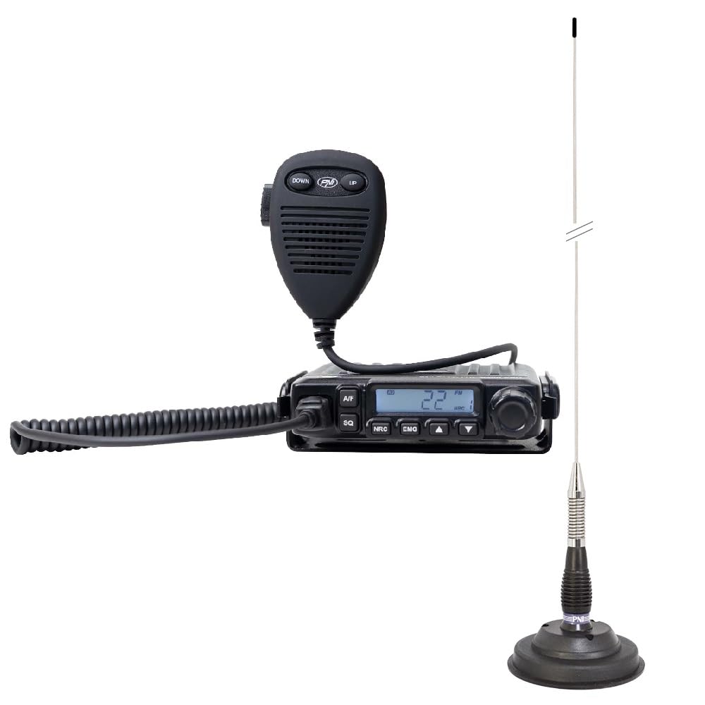 Radio CB PNI Escort HP 6500 Pro ASQ + antenne CB PNI ML100