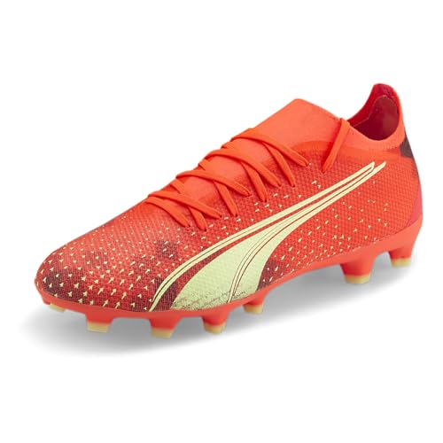 Image of PUMA Mens Ultra Match Soccer Cleats Cleated, Firm Ground, Turf