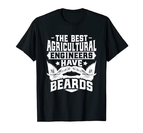 Agricultural Engineering Agricultural Engineer Funny Bearded Camiseta
