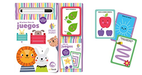 Aprender jugando. Juegos (Libro cartón + bits)