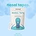 Zenessy Transparent Nasal Strips 60 Pack – Gentle Breath Support for Sleeping, Snore Reduction, Comfortable & Safe (60)