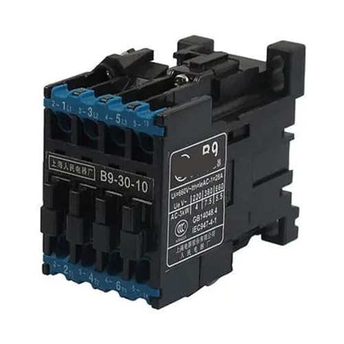 Contacteur AC B9-30-10 Bobine 380V 50Hz 3 pôles 3NO pour circuit 660V Ui