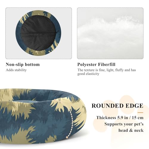 Panier lavable pour animaux de très petite taille bleu vert - 6
