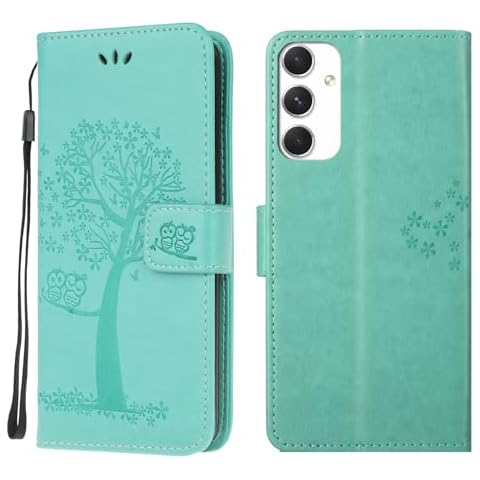 Wuhaizher Leather Wallet Case for Samsung A16 5G Cover
