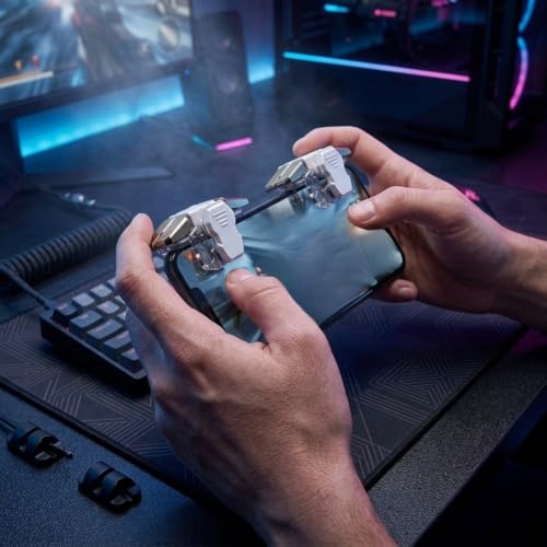 Disparador de juego móvil de seis dedos ABS Fast Aim FP...