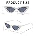 YINXIAQIYE Little Girls Cat Eye Sunglasses Retro Fashion Sunglasses for Outdoor Vacation Beach