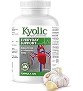 Kyolic - Aged Garlic Extract Supplements - Formula 100 Everyday Support 300mg, 360 Capsules - Odo...