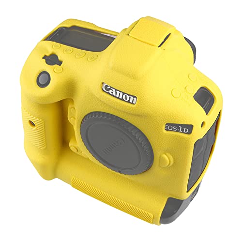Funda de silicona amarilla para cámara Canon 1DX 1DX2 1DX3 - Fernando Cortés Funda de silicona amarilla para cámara Canon 1DX 1DX2 1DX3 - Fernando Cortés