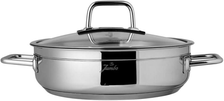 Jumbo Modena 24 Cm Stainless Steel Pressed Cookware