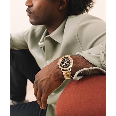 Movado Bold Evolution 2.0 Mens Quartz Watch 42 mm Case, Stainless Steel Bracelet, Stylish Everyday Watch, Gift for Him