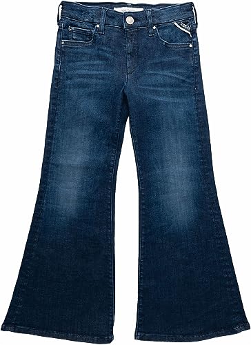 Jeans Niñas Replay Sg9365 pantalón vaquero elástico ajustado slim