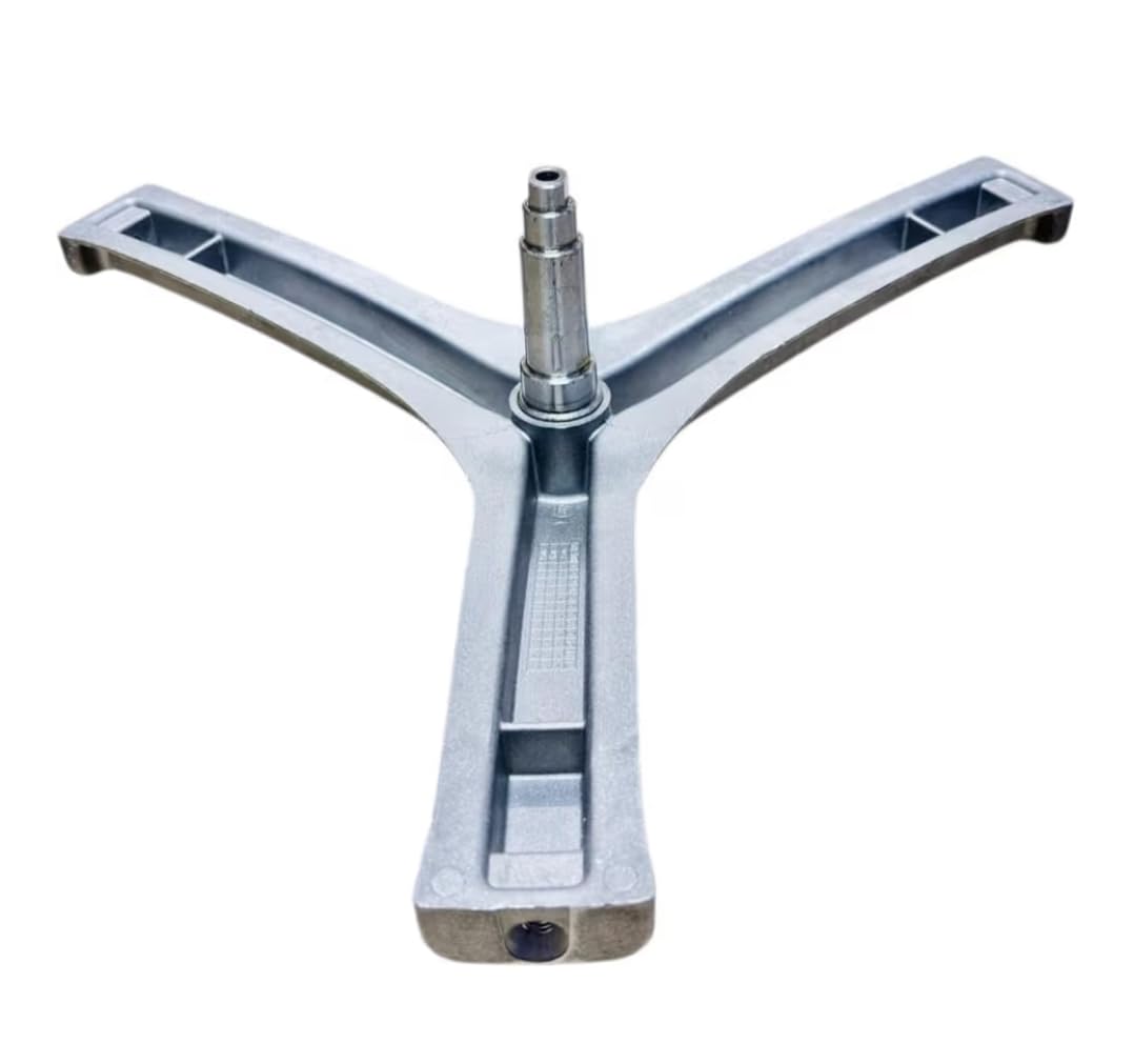 Washing Machine Spider Drum Shaft Assembly for IFB 6.5 KG Ultra Silver, Bearing Size 6204 & 6205, 8.6 cm Shaft-image-9