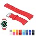 Feskio for Samsung Gear S2 SM-R720/R730 Watch Replacement Band Accessory Small/Large Size Soft Silicone Wristband Strap Smartwatch Sport Band Fit for Samsung Galaxy Gear S2 SM-720/SM-730 Smartwatch