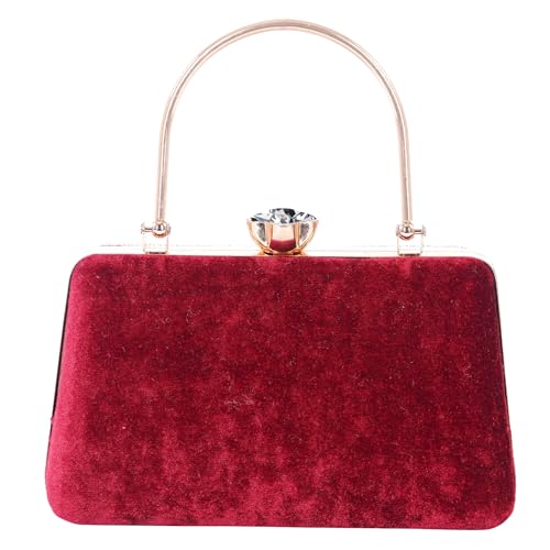 Image of SEA MOUNT Handicraft Hand Embroidered Box Clutch sling Bag Purse for Bridal, Casual, Wedding Bag for Women & Girls