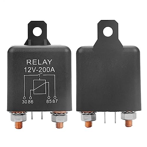 Relé automotriz 24V 200A continuo para motor de camión y coche