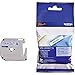 Produktbild Brother MK521BZ Schriftbandkassetten blau schwarz 8mx9mm nicht laminiert für P-touch 60 65 75 80 85 110