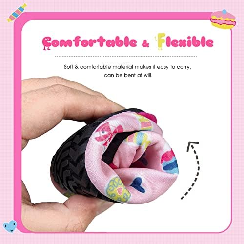 Swim Kids Beach Shoes Infant Water Shoes Toddler Barefoot Skin Baby Boys Girls Aqua Socks for Pool Garden(Bt Pink, 10.5/11UK Child=28/29EU)