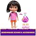 Dora Sing mit Mir Puppe 35 cm große Puppe zur beliebten TV-Serie mit 2 Liedern und 12 Sätzen & Geräuschen Deutsch/Englisch und Italienisch/Englische Sprachversion für Kinder ab 3 Jahren