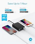 Anker PowerPort 6 (60W 6-Port USB Hub de recharge) Multi-port USB Chargeur pour Apple iPhone 6s / 6/6 Plus, iPad Air 2 / mini 3, Samsung Galaxy S6 / S6 Edge, note 5 et plus encore