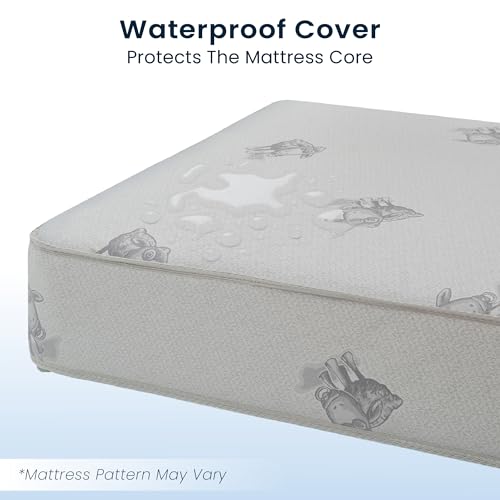 Image of Serta Perfect Start Deluxe Limited Dual Sided Baby Crib Mattress and Toddler Mattress, GREENGUARD Gold Certified, Firm Support, Waterproof, 7 Year Warranty, Made in USA