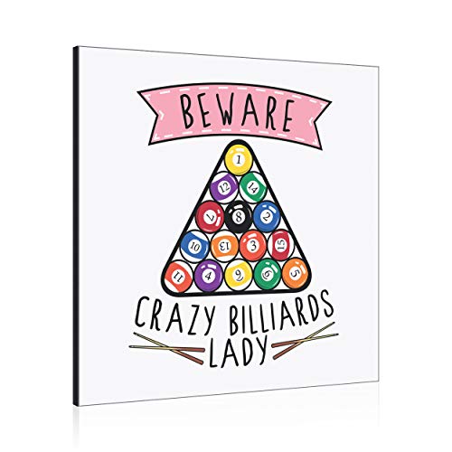 Gift Base Beware szalona bilard damska ramka na zdjęcia